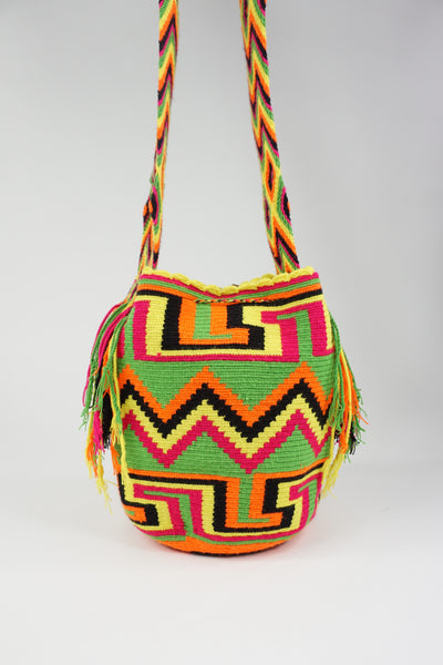 Colombian Wayuu Tribe Large Bucket Bag