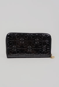 Tory Burch patent leather embossed wallet