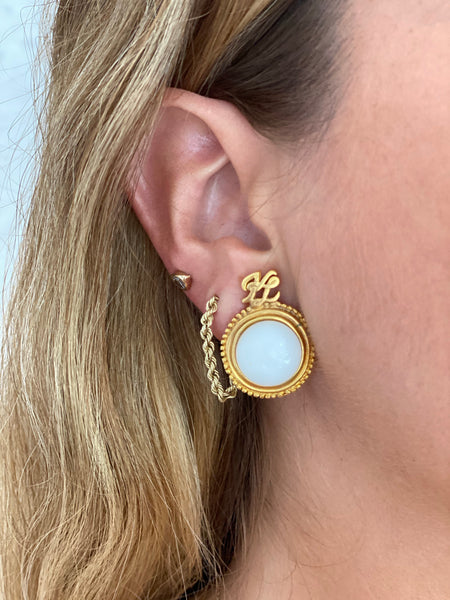 Vintage Karl Lagerfeld Earrings