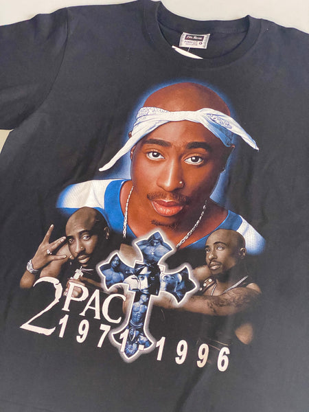 Y2K Tupac Shakur Bootleg Rap T-shirt