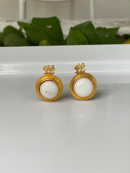Vintage Karl Lagerfeld Earrings