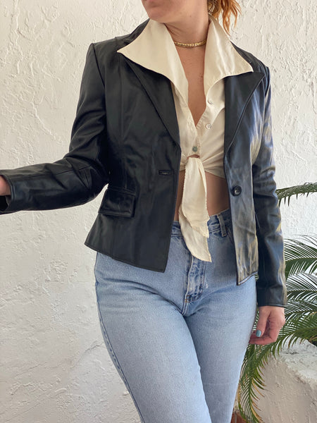 90s Leather Jacket
