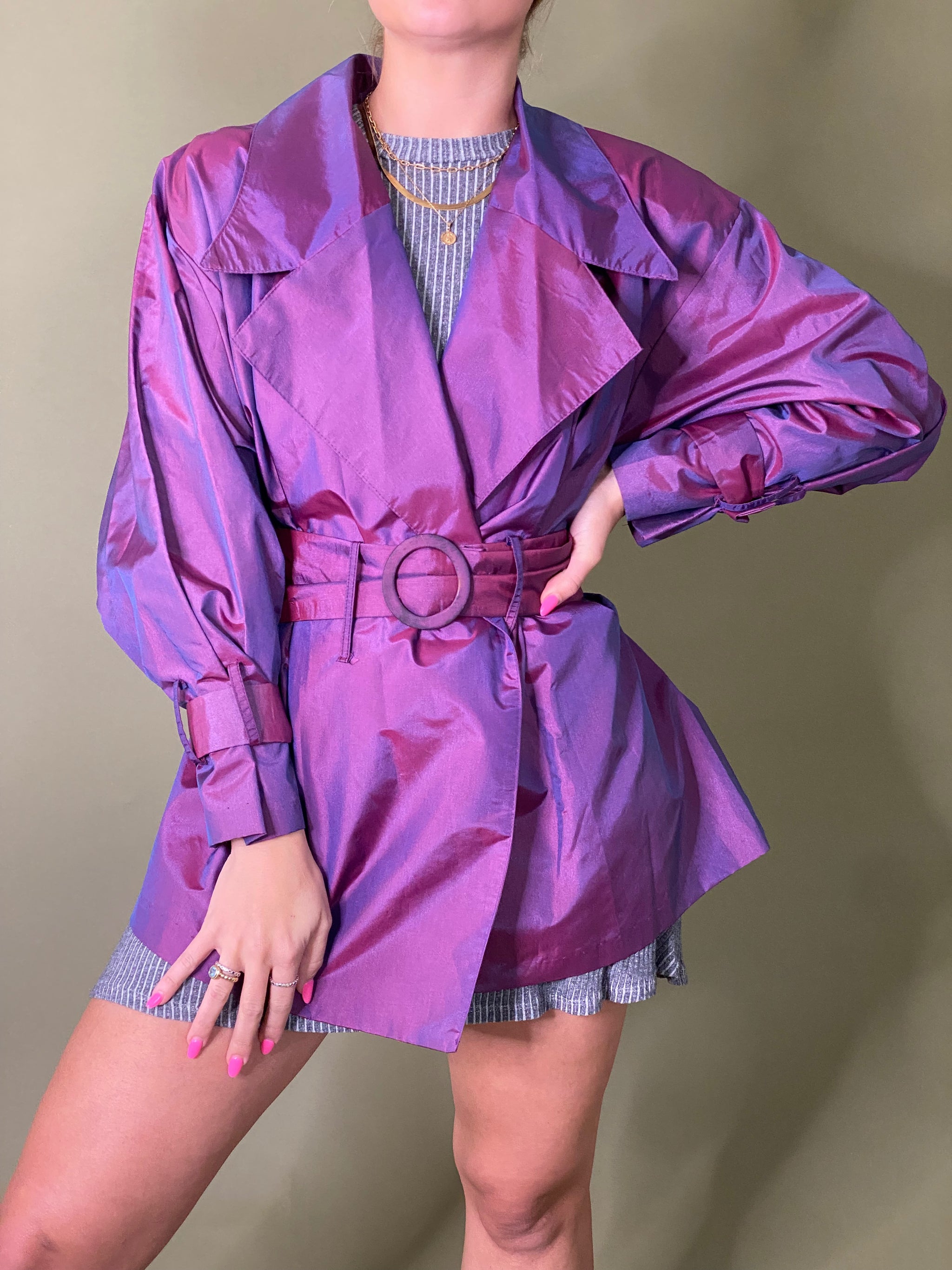 Vintage Iridescent Jacket