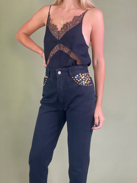 Silk Lace Tank