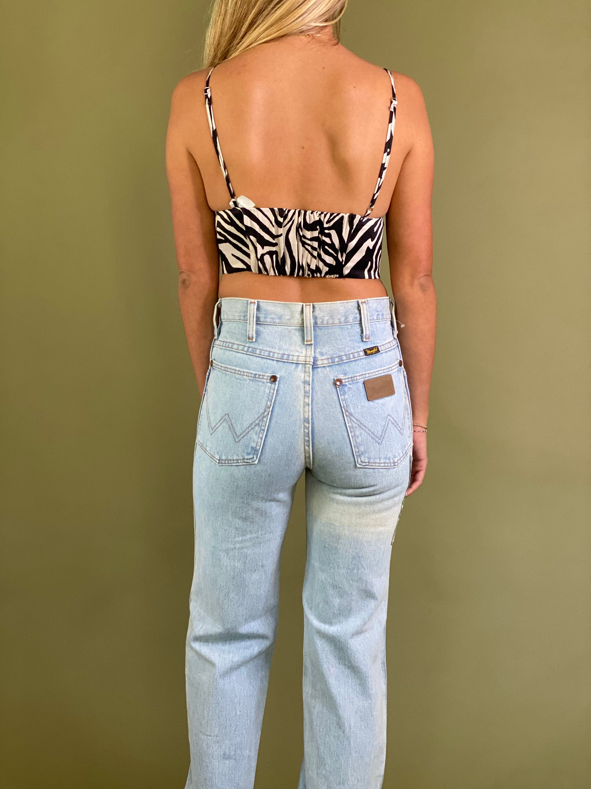 Zebra Crop Top